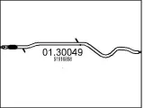 Vorschalldämpfer MTS 01.30049