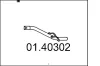 Abgasrohr hinten MTS 01.40302