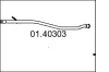 Abgasrohr hinten MTS 01.40303