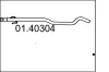 Abgasrohr hinten MTS 01.40304