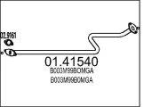 Abgasrohr vorne MTS 01.41540