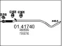 Abgasrohr vorne MTS 01.41740