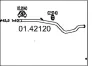 Abgasrohr hinten MTS 01.42120