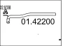 Abgasrohr hinten MTS 01.42200