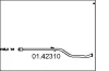 Abgasrohr hinten MTS 01.42310