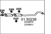 Mittelschalldämpfer MTS 01.50238