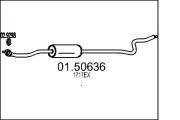 Mittelschalldämpfer MTS 01.50636