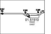 Mittelschalldämpfer MTS 01.51510