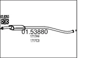 Mittelschalldämpfer MTS 01.53880