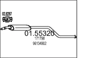 Mittelschalldämpfer MTS 01.55320