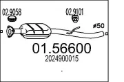 Mittelschalldämpfer MTS 01.56600