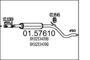 Mittelschalldämpfer MTS 01.57610