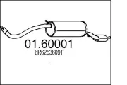 Endschalldämpfer MTS 01.60001