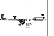Endschalldämpfer MTS 01.60217