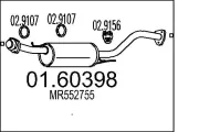 Endschalldämpfer MTS 01.60398
