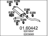 Endschalldämpfer MTS 01.60442