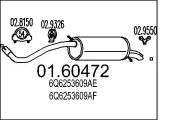 Endschalldämpfer MTS 01.60472