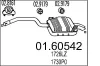 Endschalldämpfer MTS 01.60542