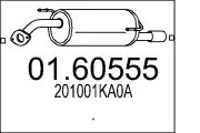 Endschalldämpfer MTS 01.60555