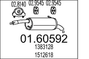 Endschalldämpfer MTS 01.60592