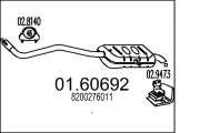 Endschalldämpfer MTS 01.60692