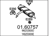 Endschalldämpfer MTS 01.60757