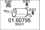 Endschalldämpfer MTS 01.60795