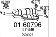 Endschalldämpfer MTS 01.60796