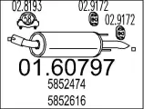 Endschalldämpfer MTS 01.60797