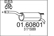 Endschalldämpfer MTS 01.60801