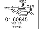 Endschalldämpfer MTS 01.60845