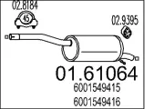 Endschalldämpfer MTS 01.61064