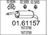 Endschalldämpfer MTS 01.61157