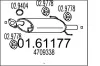 Endschalldämpfer MTS 01.61177