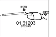 Endschalldämpfer MTS 01.61203
