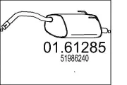 Endschalldämpfer MTS 01.61285