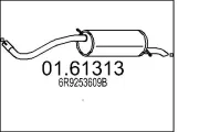 Endschalldämpfer MTS 01.61313