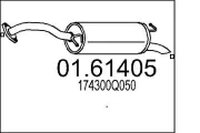 Endschalldämpfer MTS 01.61405