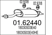 Endschalldämpfer MTS 01.62440