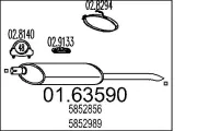 Endschalldämpfer MTS 01.63590