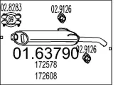 Endschalldämpfer MTS 01.63790