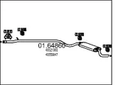 Endschalldämpfer MTS 01.64860