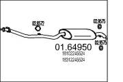 Endschalldämpfer MTS 01.64950