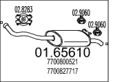 Endschalldämpfer MTS 01.65610