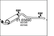 Endschalldämpfer MTS 01.65890