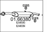 Endschalldämpfer MTS 01.66380