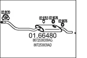 Endschalldämpfer MTS 01.66480
