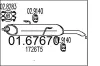 Endschalldämpfer MTS 01.67670