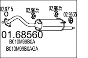 Endschalldämpfer MTS 01.68560