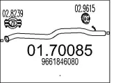 Abgasrohr MTS 01.70085